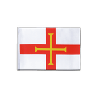 Guernsey Satin Flagge 15 x 22 cm