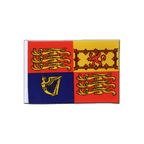 Royal Standard du Royaume-Uni Drapeau en satin 15 x 22 cm