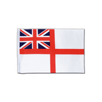 Großbritannien White Ensign Flagge - 15 x 22 cm Satin