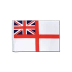 Großbritannien White Ensign Satin Flagge 15 x 22 cm