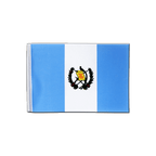 Guatemala Drapeau en satin 15 x 22 cm
