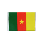Kamerun Satin Flagge 15 x 22 cm