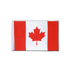 Canada Drapeau en satin 15 x 22 cm
