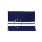 Kap Verde Satin Flagge 15 x 22 cm