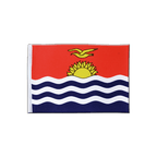 Kiribati Satin Flagge 15 x 22 cm