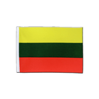 Litauen Satin Flagge 15 x 22 cm