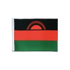 Malawi Satin Flagge 15 x 22 cm