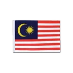 Malaysia Satin Flagge 15 x 22 cm