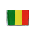 Mali Satin Flagge 15 x 22 cm