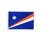 Marshall Inseln Satin Flagge 15 x 22 cm