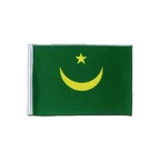 Mauretanien Satin Flagge 15 x 22 cm