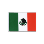 Mexique Drapeau en satin 15 x 22 cm