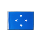 Mikronesien Satin Flagge 15 x 22 cm
