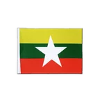 Myanmar Satin Flagge 15 x 22 cm