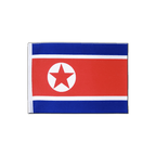 Corée du Nord Drapeau en satin 15 x 22 cm