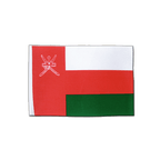 Oman Satin Flagge 15 x 22 cm