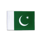 Pakistan Satin Flagge 15 x 22 cm