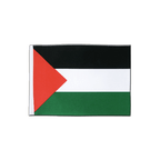 Palestine Drapeau en satin 15 x 22 cm