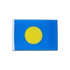 Palau Satin Flagge 15 x 22 cm