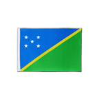 Salomonen Inseln Satin Flagge 15 x 22 cm
