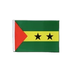 Sao Tome & Principe Satin Flagge 15 x 22 cm