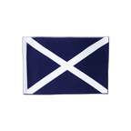 Schottland navy Satin Flagge 15 x 22 cm