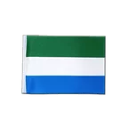 Sierra Leone Satin Flagge 15 x 22 cm