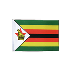 Simbabwe Satin Flagge 15 x 22 cm