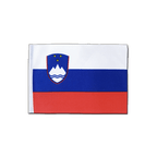 Slowenien Satin Flagge 15 x 22 cm