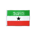 Drapeau en satin Somaliland 15 x 22 cm