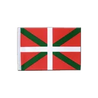 Drapeau en satin Pays Basque 15 x 22 cm