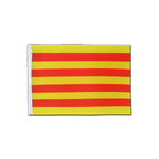 Katalonien Satin Flagge 15 x 22 cm