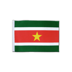 Surinam Satin Flagge 15 x 22 cm
