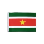 Surinam Satin Flagge 15 x 22 cm