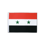 Syrie Drapeau en satin 15 x 22 cm