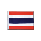 Thaïlande Drapeau en satin 15 x 22 cm