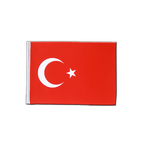 Türkei Satin Flagge 15 x 22 cm
