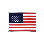 USA Satin Flagge 15 x 22 cm