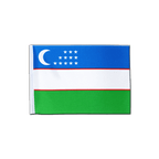 Usbekistan Satin Flagge 15 x 22 cm