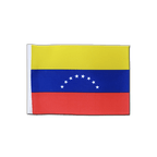 Venezuela 8 Etoiles Drapeau en satin 15 x 22 cm