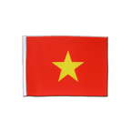 Viêt Nam Vietnam Drapeau en satin 15 x 22 cm