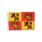 Drapeau en satin Owain Glyndwr Pays de Galles Royal 15 x 22 cm