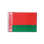 Weißrussland Satin Flagge 15 x 22 cm
