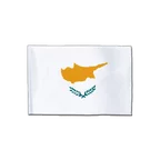 Zypern Satin Flagge 15 x 22 cm