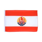 Petit drapeau Polynésie française 30 x 45 cm