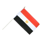Drapeau sur hampe Egypte 30 x 45 cm