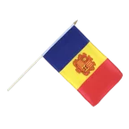 Andorra Stockflagge 30 x 45 cm