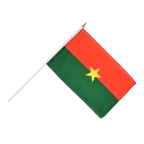 Drapeau sur hampe Burkina Faso 30 x 45 cm