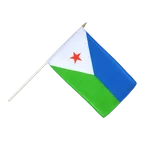 Dschibuti Stockflagge 30 x 45 cm