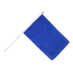 Drapeau sur hampe Bleu 30 x 45 cm